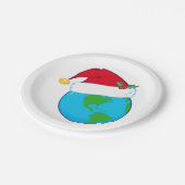 世界のクリスマス ペーパープレート (アングル)