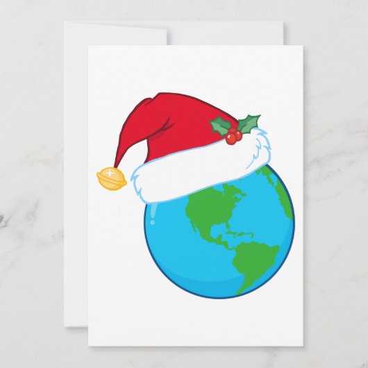 世界のクリスマス 招待状 (正面)