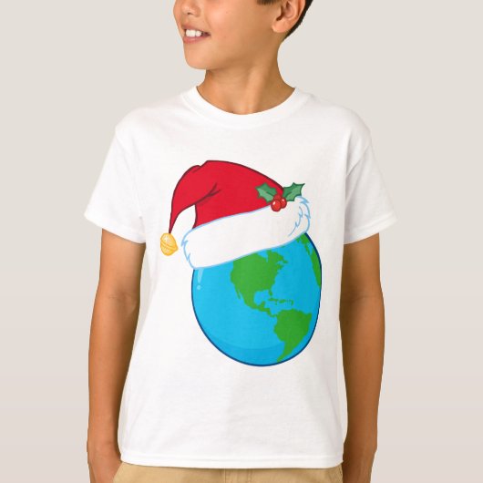 世界のクリスマス Tシャツ (正面)