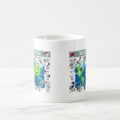 世界のクレーン マグカップ (中央)