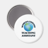 世界のクールア教えシスタント マグネット (正面/裏面)