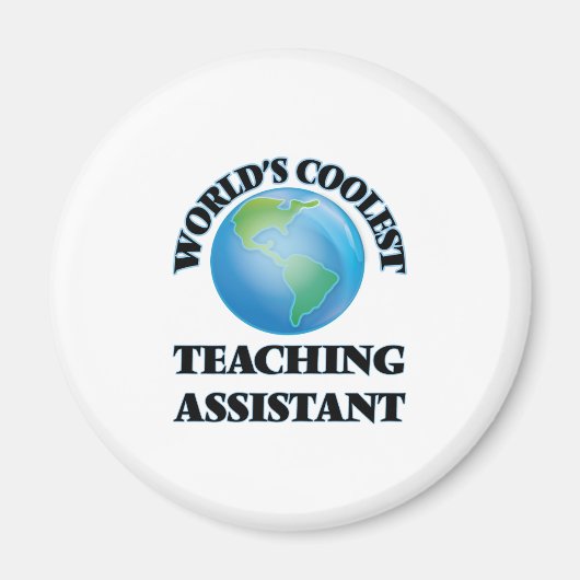 世界のクールア教えシスタント マグネット (正面)