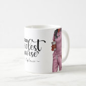 世界のクールナースパーソナライズされたマグカップ コーヒーマグカップ (正面右)