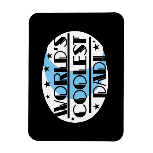 世界のクールパパギフト マグネット (縦)
