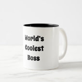 世界のクールボス·2トーン·コーヒー·マグ ツートーンマグカップ (正面右)