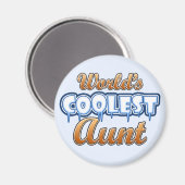 世界のクール叔母 マグネット (正面/裏面)