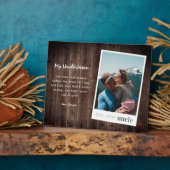 世界のクール叔父 |写真モダンプラーク フォトプラーク (側面)