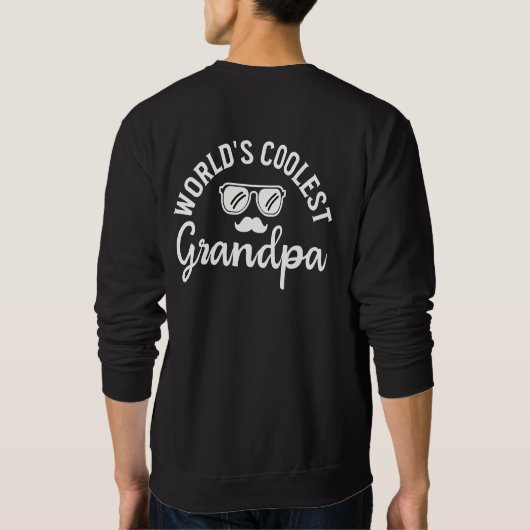 世界のクール大爺 スウェットシャツ (裏面)