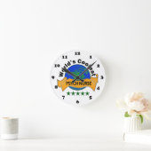 世界のクール心理ナース ラウンド壁時計 (ホーム)