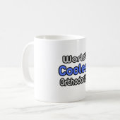 世界のクール歯科矯正医 コーヒーマグカップ (正面左)