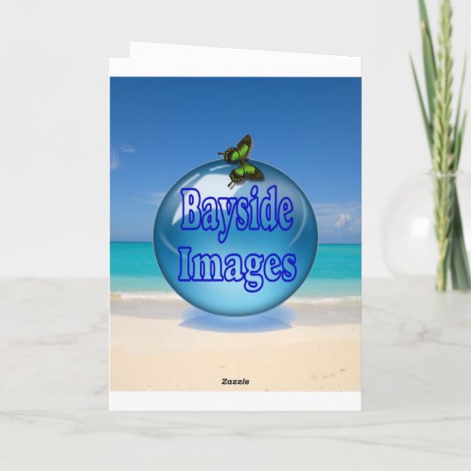 世界のグリーティングカードで最も美しい女の子 カード (裏面)