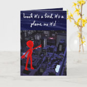 世界のグリーティングカードで最も美しい女の子 カード (黄色い花)