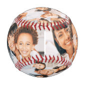 世界のグ最高のランパモダン4 Photo Father's Day 野球ボール (裏面)