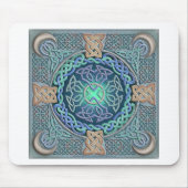 世界のケルト族の目 マウスパッド (正面)