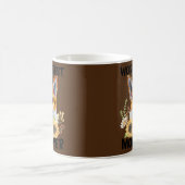 世界のコルギ最高の・ドッグ・ママ・エバー・フ最高のリー・フレンド コーヒーマグカップ (中央)