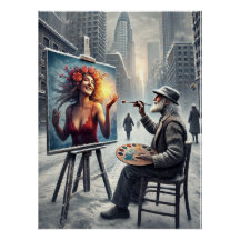 世界のコントラスト – 画家のビジョン