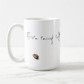 世界のコーヒーを支配して下さい コーヒーマグカップ (左)