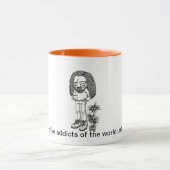 世界のコーヒー常習者は結合します! マグカップ (中央)