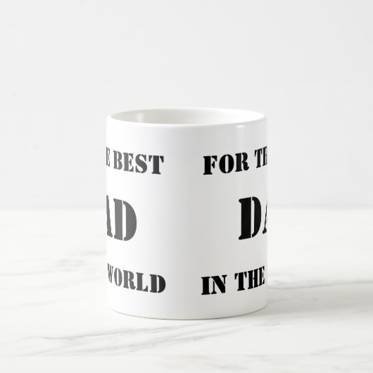 世界のコーヒー・マグの最も最高のなパパのため コーヒーマグカップ (中央)