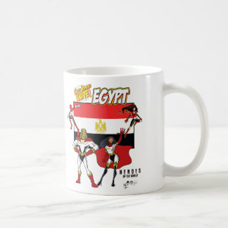世界のコーヒー・マグ-エジプトの英雄 コーヒーマグカップ