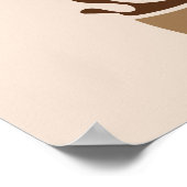 世界のコ最高のーヒーが出た ポスター (角)