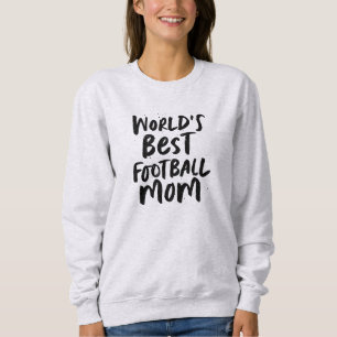 世界のサッカー最高のママチームスタイリッシュのカスタム スウェットシャツ