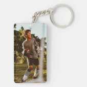 世界のサッカ最高のーマムトレンディー写真 キーホルダー (裏面)