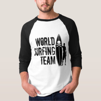 世界のサーフィンのワイシャツ Tシャツ
