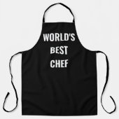 世界のシェフ最高のー エプロン (正面)