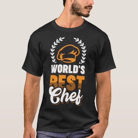 世界のシェフ最高のー Tシャツ (正面)