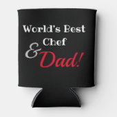 世界のシェフ最高の&パパクーラーボックス 缶クーラー (正面)