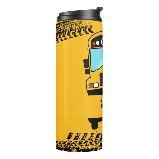 世界のスクー最高のルバス運転手 タンブラー (回転左)