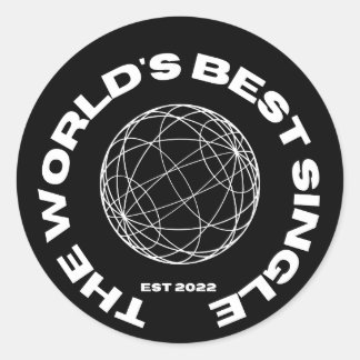 世界のステッ最高のク独身の。 ラウンドシール