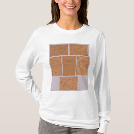 世界のステンシル Tシャツ (正面)