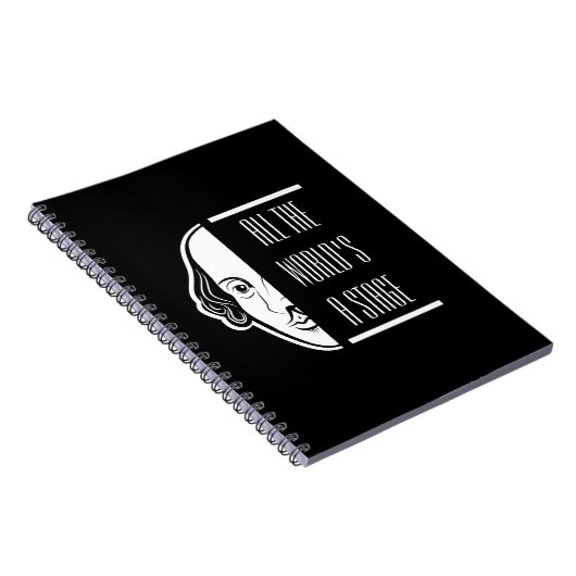 世界のステージシェイクスピア引用文のセスピアン ノートブック (右側)