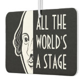 世界のステージ・シェークスピア・セスピアン引用文 カーエアーフレッシュナー (左)