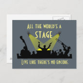 世界のステージ ポストカード (正面/裏面)