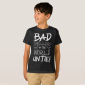 世界のスペラーズアンティディスレクシア認識度 Tシャツ (正面フル)