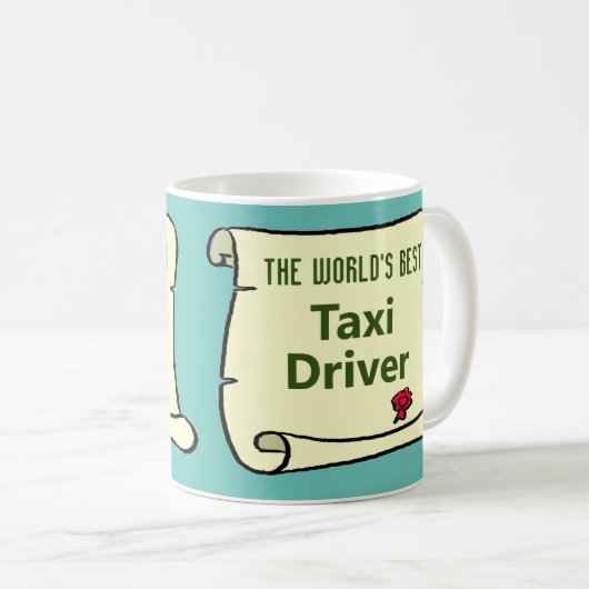 世界のタク最高のシー運転手。 コーヒーマグカップ (正面右)