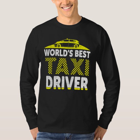 世界のタク最高のシー運転手 Tシャツ (正面)