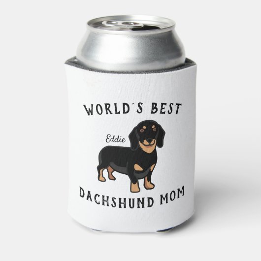 世界のダッ最高のシュントママ犬名カスタム 缶クーラー (缶裏面)