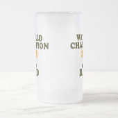 世界のチャンピオンのパパのビールのジョッキ フロストグラスビールジョッキ (中央)