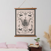 世界のチャンピオンライダー、チャールズ・W・フィッシュ。 吊り下げ型タペストリー (寝室)