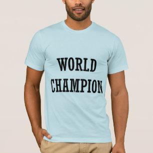世界のチャンピオン Tシャツ