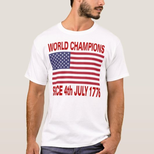 世界のチャンピオン Tシャツ (正面)