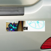 世界のチームロゴの終わり バンパーステッカー (車上)