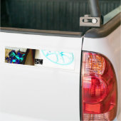 世界のチームロゴの終わり バンパーステッカー (トラック上)