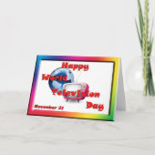 世界のテレビ日11月21日 シーズンカード (正面)