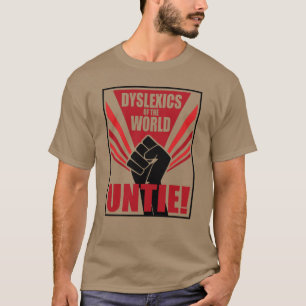 世界のディスレクシスが解け！ソ連プロパガンダ Tシャツ