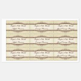 世界のデザイン食品をパーソナライズする簡単 ラベル